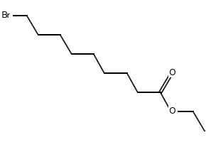 Ethyl9-bromononanoate structure, CAS 28598-81-4