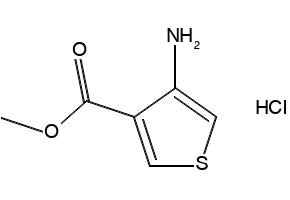 Methyl3-Aminothiophene-4-CarboxylateHydrochloride structure, CAS 39978-14-8