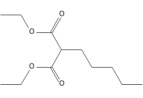 DiethylN-amylmalonate structure, CAS 6065-59-4