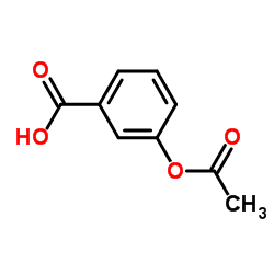 3-Acetoxybenzoicacid structure, CAS 6304-89-8