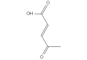 3-Acetylacrylicacid structure, CAS 4743-82-2
