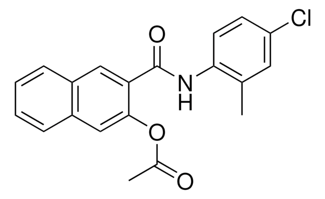 Naphtholas-tracetate structure, CAS 84100-16-3