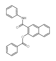 Naphtholasbenzoate structure, CAS 95490-30-5