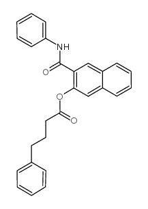 Benzosalicylanilidegamma-phenylbutyrate structure, CAS 96179-45-2