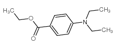Ethyl4-(N,N-diethylamino)benzoate structure, CAS 10287-54-4