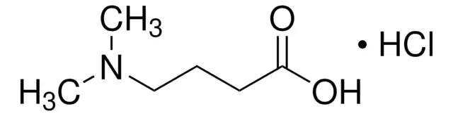4-Dimethylaminobutyricacidhydrochloride structure, CAS 69954-66-1