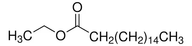 Ethylheptadecanoate structure, CAS 14010-23-2