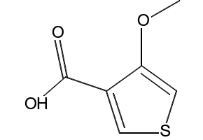 4-Methoxythiophene-3-CarboxylicAcid structure, CAS 71050-40-3