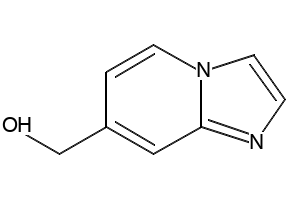 Imidazo[1,2-a]pyridine-7-methanol structure, CAS 342613-80-3