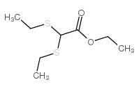 Ethylbis(ethylthio)acetate structure, CAS 20461-95-4