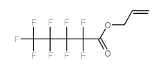 Allylperfluoropentanoate structure, CAS 84145-17-5