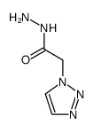 2-(1,2,3-Triazolyl)acetohydrazide structure, CAS 4332-47-2