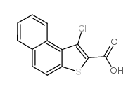 1-Chloronaphtho[2,1-B]Thiophene-2-CarboxylicAcid structure, CAS 85589-69-1
