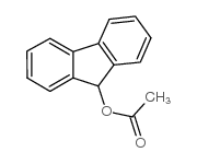 9-Fluorenylacetate structure, CAS 25017-68-9