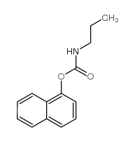 1-NaphthylN-Propylcarbamate structure, CAS 25216-27-7