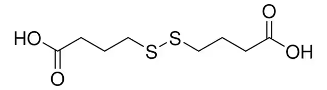 4,4-Dithiodibutyricacid structure, CAS 2906-60-7