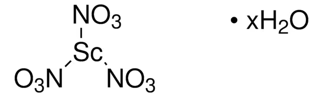 Scandium(III)NitrateHydrate structure, CAS 107552-14-7