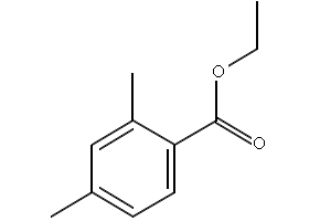 2,4-Dimethylbenzoicacidethylester structure, CAS 33499-42-2
