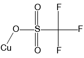 Copper(I)Trifluoromethanesulfonate structure, CAS 42152-44-3