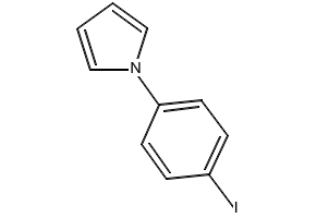 1-(4-Iodophenyl)pyrrole structure, CAS 92636-36-7