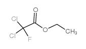 Ethyldichlorofluoroacetate structure, CAS 383-61-9