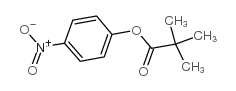 4-Nitrophenyltrimethylacetate structure, CAS 4195-17-9