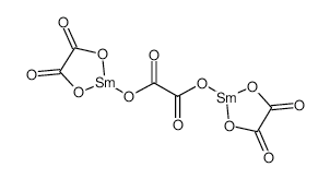 Samarium(III)OxalateDecahydrate structure, CAS 14175-03-2
