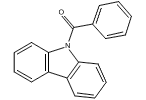 9-Benzoylcarbazole structure, CAS 19264-68-7