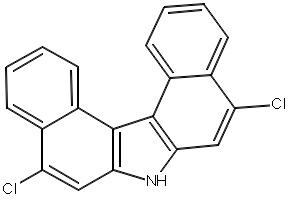 7H-Dibenzo[c,g]carbazole structure, CAS 194-59-2