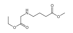 Methyl4-(2-Ethoxy-2-oxoethylamino)butanoate structure, CAS 1183267-12-0