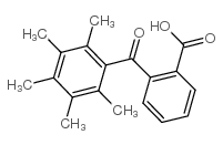 2-(Pentamethylbenzoyl)benzoicacid structure, CAS 111385-66-1