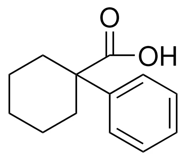 1-Phenyl-1-cyclohexanecarboxylicacid structure, CAS 1135-67-7