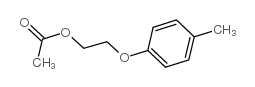 4-(2-Acetoxyethoxy)toluene structure, CAS 6807-11-0