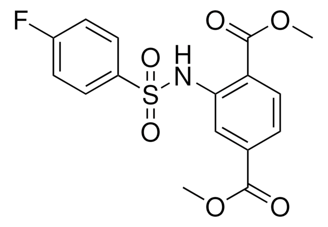 2-[[(4-Fluorophenyl)sulfonyl]amino]-2-phenylaceticacid structure, CAS 117309-49-6