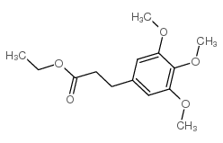 Ethyl3,4,5-trimethoxyphenylpropionate structure, CAS 70311-20-5