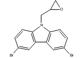9-(Oxiran-2-ylmethyl)-9H-carbazole structure, CAS 52131-82-5