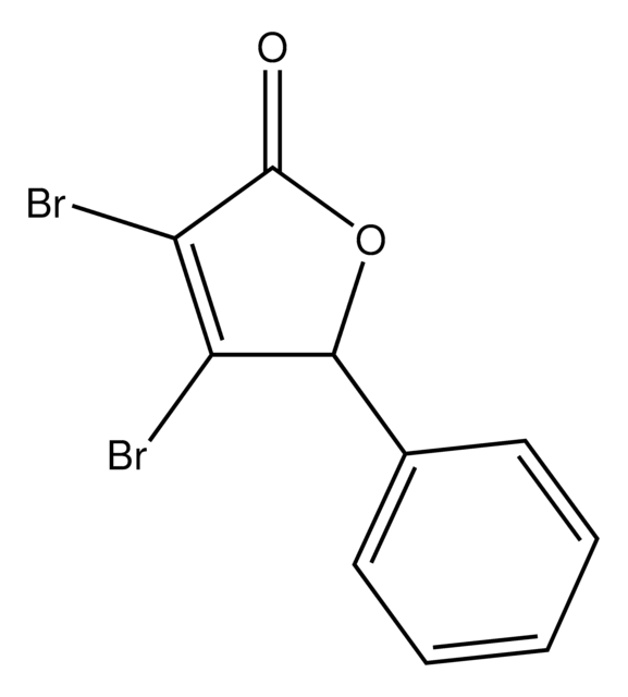 3,4-Dibromo-5-phenyl-2(5H)-furanone structure, CAS 72857-86-4