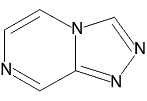 1,2,4-Triazolo[4,3-a]pyrazine structure, CAS 274-82-8