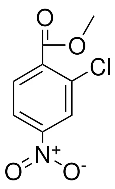 Methyl2-chloro-4-nitrobenzoate structure, CAS 13324-11-3