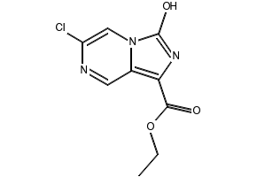 Ethyl8-Hydroxyimidazo[1,5-a]pyrazine-1-carboxylate structure, CAS 1256633-36-9