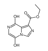 Ethyl5,8-Dihydroxyimidazo[1,5-a]pyrazine-1-carboxylate structure, CAS 1256633-37-0