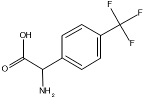 2-(4-Trifluoromethyl-phenyl)-dl-glycine structure, CAS 142012-65-5