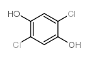 2,5-Dichlorohydroquinone structure, CAS 824-69-1