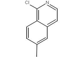 1-Chloro-6-methylisoquinoline structure, CAS 209286-73-7
