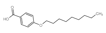 4-(N-Nonyloxy)benzoicacid structure, CAS 15872-43-2