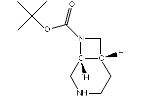 (1R,6S)-8-Boc-3,8-diazabicyclo[4.2.0]octane structure, CAS 370881-22-4