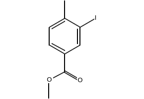 Methyl3-Iodo-4-methylbenzoate structure, CAS 90347-66-3
