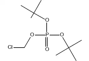 Di-tert-butylChloromethylPhosphate structure, CAS 229625-50-7