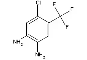 2-Amino-4-chloro-5-(trifluoromethyl)aniline structure, CAS 157590-59-5