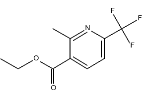 Ethyl2-Methyl-6-(trifluoromethyl)nicotinate structure, CAS 380355-65-7